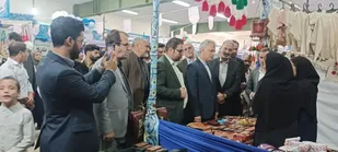 افتتاح نمایشگاه توانمندی &zwnj;های کارآفرینان شهرستان خواف