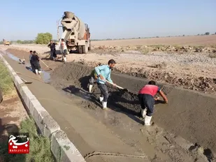 کانال آبرسان به ۴۰۰ هکتار از زمین&zwnj;های کشاورزی دزفول بازسازی شد