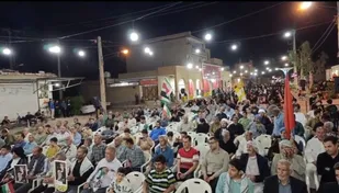 در شب شهادت امام جواد (ع)؛ طنین تکبیر در رامشیر و تجدید میثاق با رهبری و رزمندگان اسلام