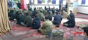 برگزاری گشت و رزم شبانه در سرخه+ تصاویر