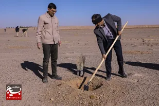 کاشت ۳۵ هزار نهال و بوته به&zwnj; یاد شهید سلیمانی در قم