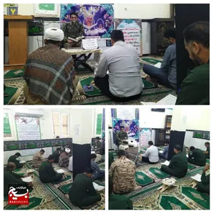 برگزاری محفل انس با قرآن در ناحیه مقاومت بسیج سپاه سیریک