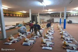برگزاری پانزدهمین رزمایش کمک&zwnj;های مؤمنانه پایگاه شهید یوسفی همدان