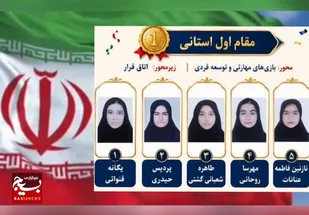 درخشش دختران دانش&zwnj;آموز هندیجان در جشنواره نوجوان خوارزمی استان