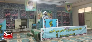 برگزاری مراسم جشن عید غدیرخم در لشکر عملیاتی ۷ ولیعصر (عج)