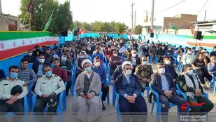 برگزاری دو یادواره زنان شهید و شهدای منطقه اسلام آباد سنگبری بهبهان بمناسبت هفته بسیج