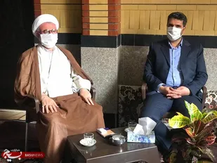 دیدار مدیر شرکت ملی پخش فرآورده&zwnj;های نفتی منطقه شاهرود با امام جمعه شاهرود