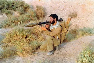 شهیدی که در ورودی خرمشهر به شهادت رسید