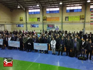 اعزام ۴۸۰ نفر از کارمندان بسیجی استان کرمانشاه در قالب اردوی راهیان نور به مناطق عملیاتی جنوب کشور