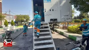نصب ۴۶۱ سرویس بهداشتی سیار برای خدمت&zwnj;رسانی به زائران مراسم تشییع رهبر شهید در مشهد