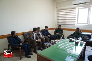 دیدار سرپرست اداره کل ارتباطات و امور بین&zwnj;الملل شهرداری استان با معاون روابط عمومی سپاه قم
