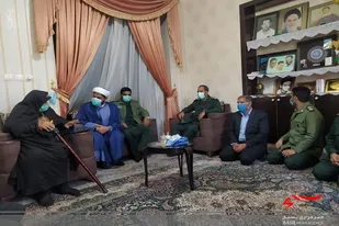 دیدار وسرکشی ازخانواده معظم شهید محمدرضا نیکبخت در زاهدان