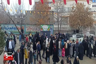 برگزاری مهمانی یک کیلومتری نیمه شعبان در رزن