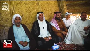 مستند کوتاه از آیین &laquo;معایده&raquo; عید فطر ، مردم  دهستان جهاد حمیدیه