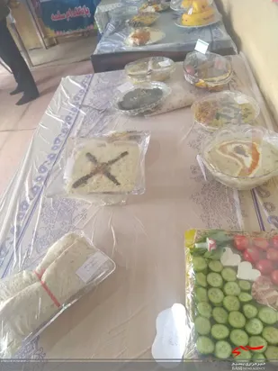 مسابقه آشپزی خواهران بسیجی پایگاه مقاومت بسیج ام سلمه