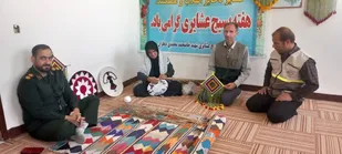 دیدار با بانوی عشایر و کارآفرین برتر در روستای حاضر میل دهلران