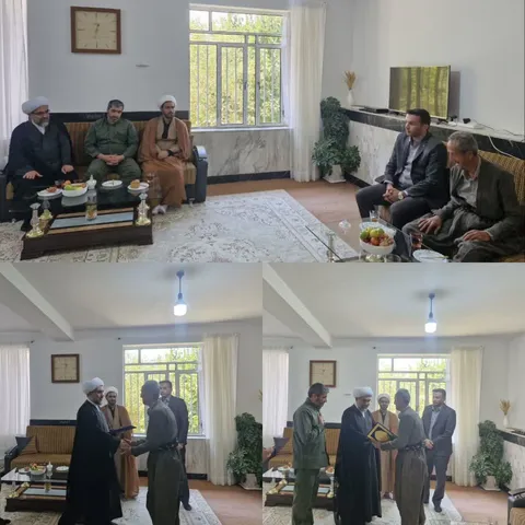 دیدار و سرکشی از خانواده معظم شهدای شهرستان بانه به مناسبت هفته دفاع مقدس