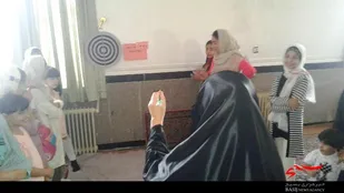 برگزاری مسابقه دارت به&zwnj;مناسبت دهه کرامت در پایگاه محدثه بهار