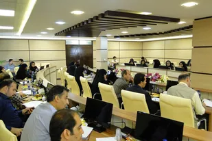 نشست خبری مدیرعامل شرکت گاز استان همدان به مناسبت هفته دولت
