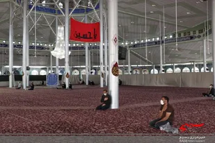عزاداری اربعین حسینی در مصلی بیت المقدس اراک