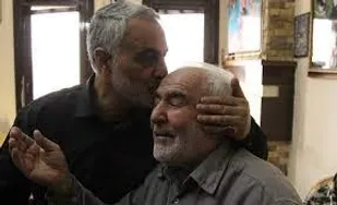 حاجی انجم شعاع پدر دوشهید و دوجانباز از خاک بر افلاک پر کشید
