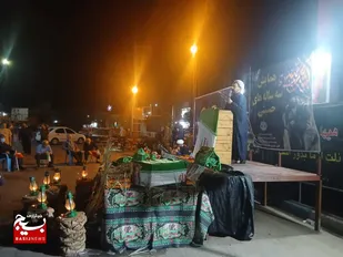 برپایی مراسم روضهٔ شهادت حضرت رقیه (س)در تجمعات شبانه هفتکل