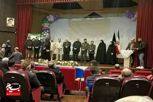 منتخبان جشنواره&zwnj; ملی هنری دفاع مقدس در اردبیل تجلیل شدند