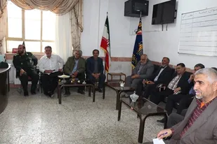 دیدار پیشکسوتان سپاه با فرمانده ناحیه لردگان