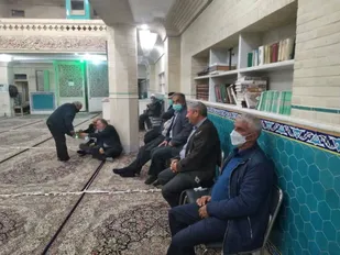 تکریم و معارفه فرمانده پایگاه مقاومت بسیج حضرت ابوالفضل (ع) اهرستان