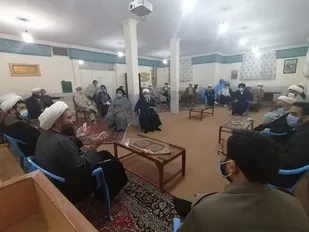 نشست ائمه جماعات و روحانیون محدوده حوزه مقاومت بسیج فجر برگزار شد