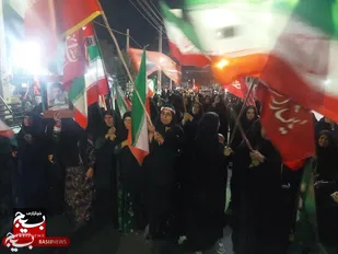 شش ماه تداوم حضور مردم انقلابی شهرستان لردگان در سنگر خیابان