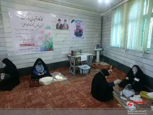 افتتاح کارگاه تولید ماسک در آستان شاهزاده محمد و علی(ع) نهاوند
