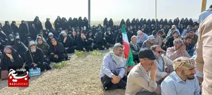 حضور بسیجیان حوزه ۶١٨حضرت خدیجه(س) در مناطق عملیاتی راهیان غرب+تصاویر