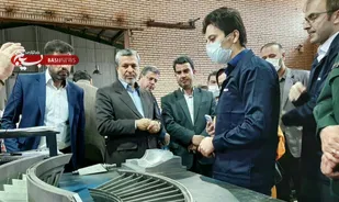 بازدید کارگروه جهش تولید از صنایع شاهرود