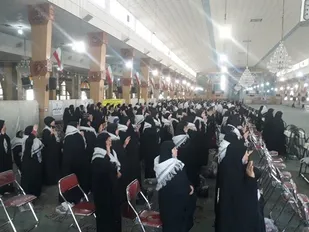 اجتماع صدها نفری گردان های کوثر بسیج در شهرستان پاکدشت