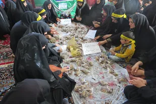 جمع&zwnj;آوری کمک&zwnj;های مردمی به جبهه مقاومت در سامن