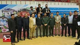تیم فوتسال بسیج امید خراسان رضوی طلایی شد + عکس و فیلم