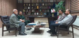 دیدار اعضا ستاد امر به معروف و نهی از منکر با فرمانده سپاه شاهرود+ عکس