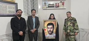 دیدار و سرکشی از خانواده معظم شهید محمد چغاز