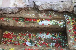 تشییع پیکر شهید خسرو قادری در کرج