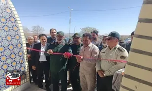 افتتاح یادمان شهدای گمنام شهرستان باخرز+ عکس