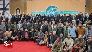 روایت دوربین بسیج | راز موفقیت پایگاه &laquo;پنج&zwnj;تن&raquo; چیست؟/ تندیس &laquo;الگوی موفق جهادی&raquo; به فرمانده "اسوه" تربت&zwnj;جام رسید