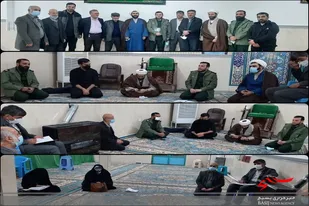 جلسه مشترک قرارگاه مسجد محوری حضرت پیامبر اعظم &zwnj;(ع) در سرخه تشکیل شد