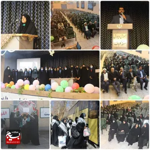 برگزاری مراسم آیین افتتاحیه اردوی راهیان نور دانش آموزی بخش گلباف