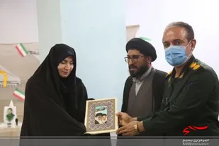 تکریم و معارفه مسئول خانه نخبگان و مرکز رشد بسیج شهر خورموج