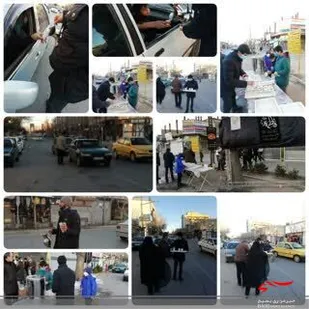 مراسم ایام فاطمیه و سردار دلها در شهرکرد