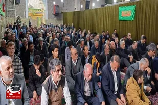 از برپایی ایستگاه صلواتی شهدا تا دعوت به حضور در انتخابات در سرخه