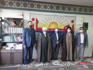 آیین تکریم و معارفه فرمانده پایگاه بسیج عمار خمینی شهر