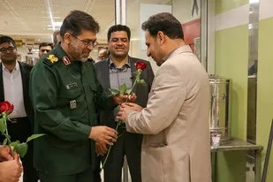 تجلیل از مقام پزشکان و کادر درمان توسط فرمانده سپاه الغدیر