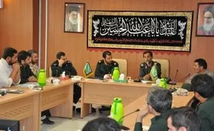 تودیع و معارفه فرمانده گردان 106 امام حسین (ع)